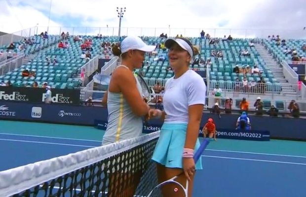 Bianca Andreescu, abandon în finala turneului Premier Mandatory de la Miami! Ashleigh Barty e noua campioană: „E crunt ce i se întâmplă”