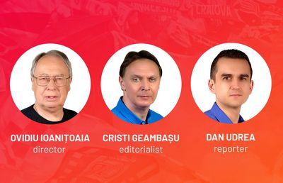 VOCILE GAZETEI » FCSB - CS Universitatea Craiova 0-2, comentat live pe GSP.ro de Cristian Geambașu, Ovidiu Ioanițoaia și Dan Udrea