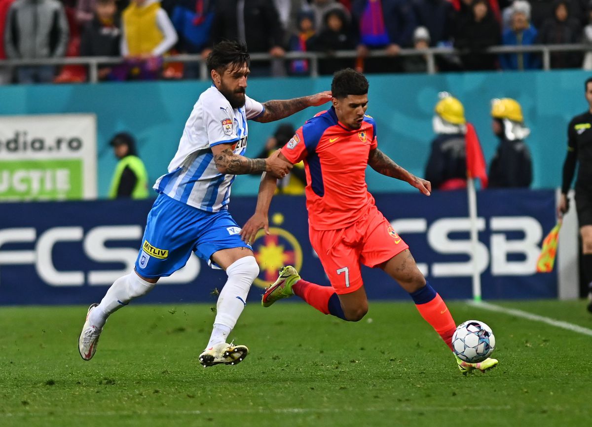 „Nu-mi place!” » Un titular de la FCSB, contestat în direct: „La noi vin doar jucători luați de pe internet!”