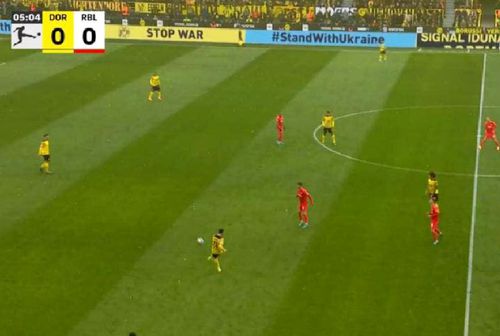 O televiziune rusească a întrerupt brusc transmisiunea meciului din Bundesliga dintre Borussia Dortmund și Leipzig