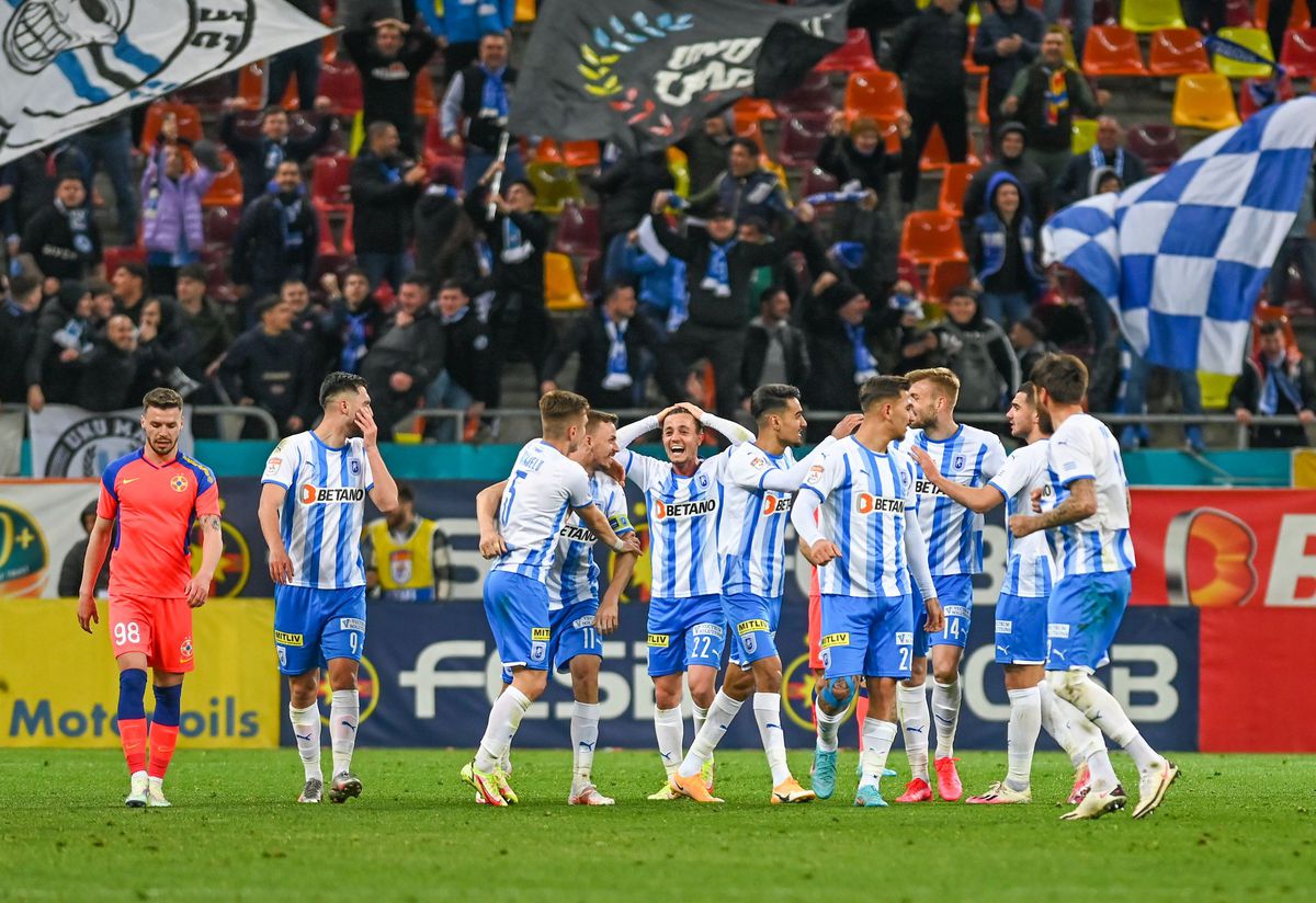 FCSB - CSU Craiova 0-2. Florin Tănase nu mai crede în titlu: „CFR Cluj a reușit în acest sezon ceva fantastic! Rămâne să ne consolidăm locul doi”
