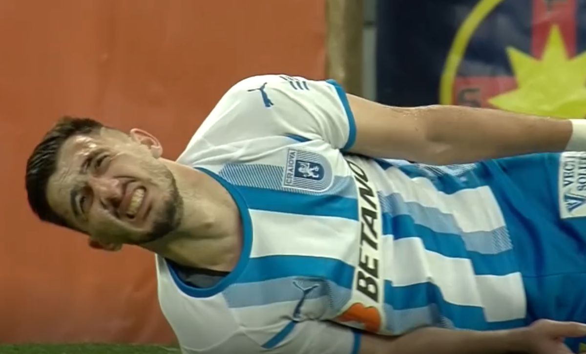 A fost penalty la duelul Cristea - Ivan din FCSB - CSU Craiova? Ce arată reluările fazei