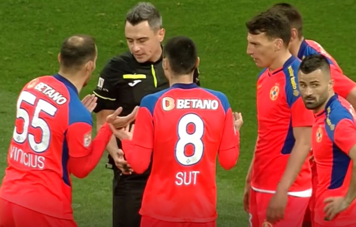 A fost penalty la duelul Cristea - Ivan din FCSB - CSU Craiova? Ce arată reluările fazei
