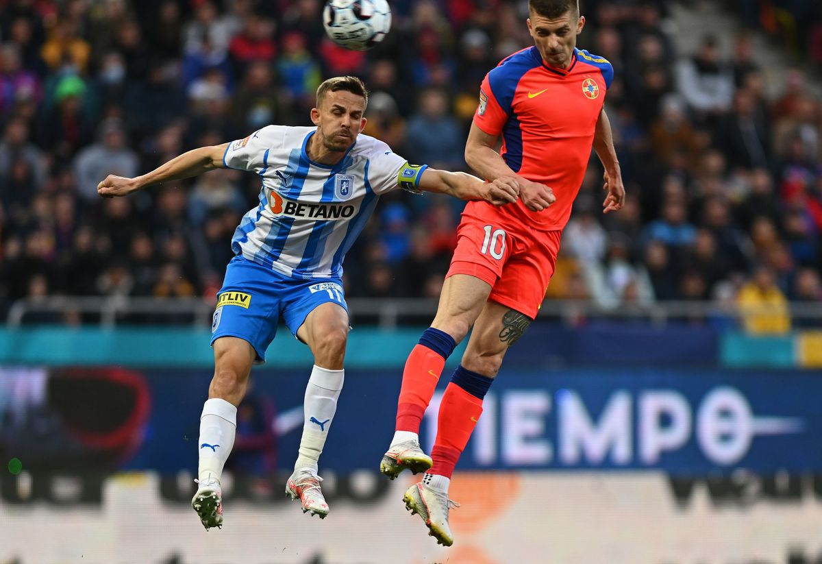 Scene violente în tribune la FCSB - CSU Craiova » Nepotul lui Becali, implicat în altercație