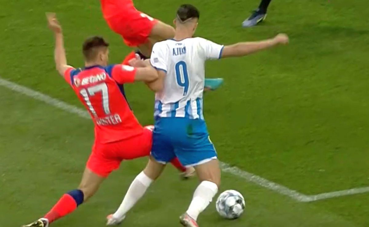 Primul verdict al specialistului » Un fost arbitru explică faza penalty-ului din FCSB - CSU Craiova