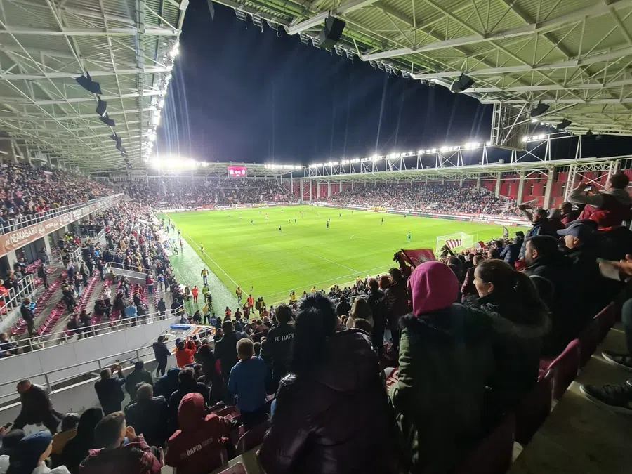 10 momente demne de menționat după primul meci oficial jucat de Rapid pe noua arenă din Giulești