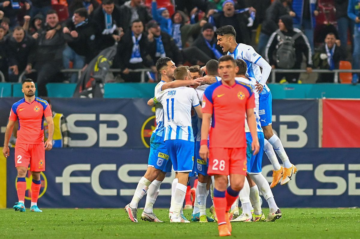 FCSB - CSU Craiova 0-2. Noroc oltenesc + eficiență nemțească » Echipa lui „Reghe Meister” a servit un cocktail letal pe Arena Națională. Clasamentul