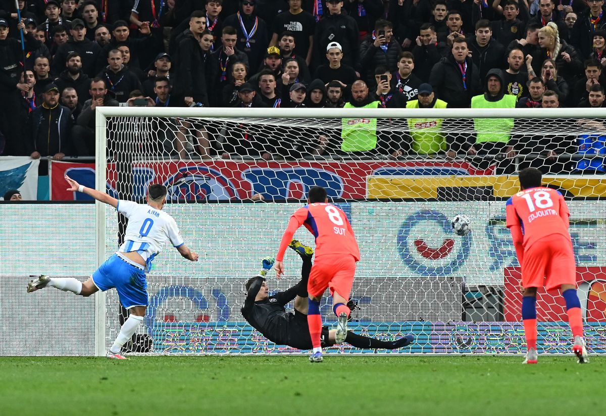 Scene violente în tribune la FCSB - CSU Craiova » Nepotul lui Becali, implicat în altercație