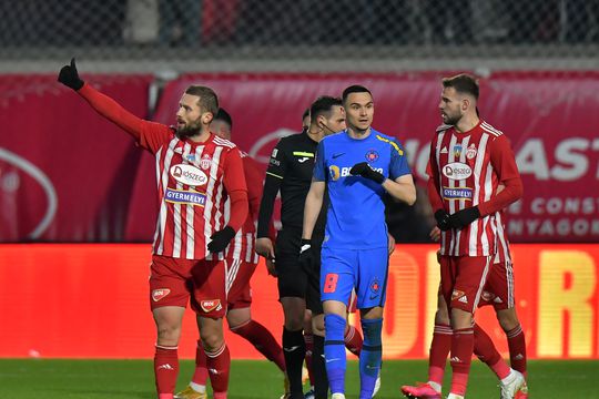 Attila Hadnagy, directorul general de la Sepsi Sf. Gheorghe, a criticat arbitrajul după înfrângerea cu FCSB, scor 1-2, în direct la GSP Live/ foto: Cristi Preda (GSP)