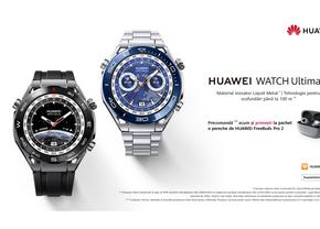 Huawei lansează HUAWEI WATCH Ultimate - smartwatch-ul ultra-flagship cu design de lux și performanțe extreme