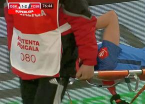 Omul de bază de la FCSB, scos cu targa de pe teren » Venise „praf” de la națională!