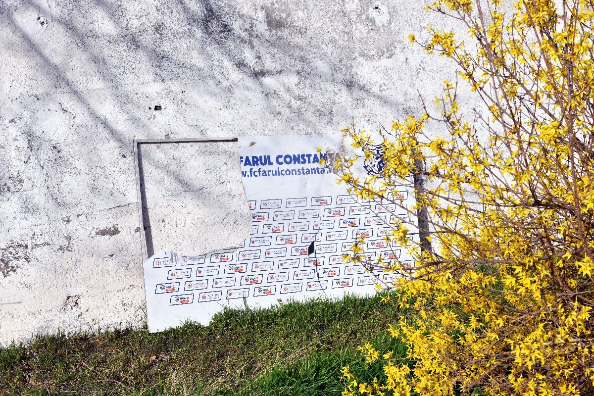 Șantier stadion Constanța - imagini surprinse de GSP pe 31 martie 2024, în istoricul oraș de lângă malul Mării