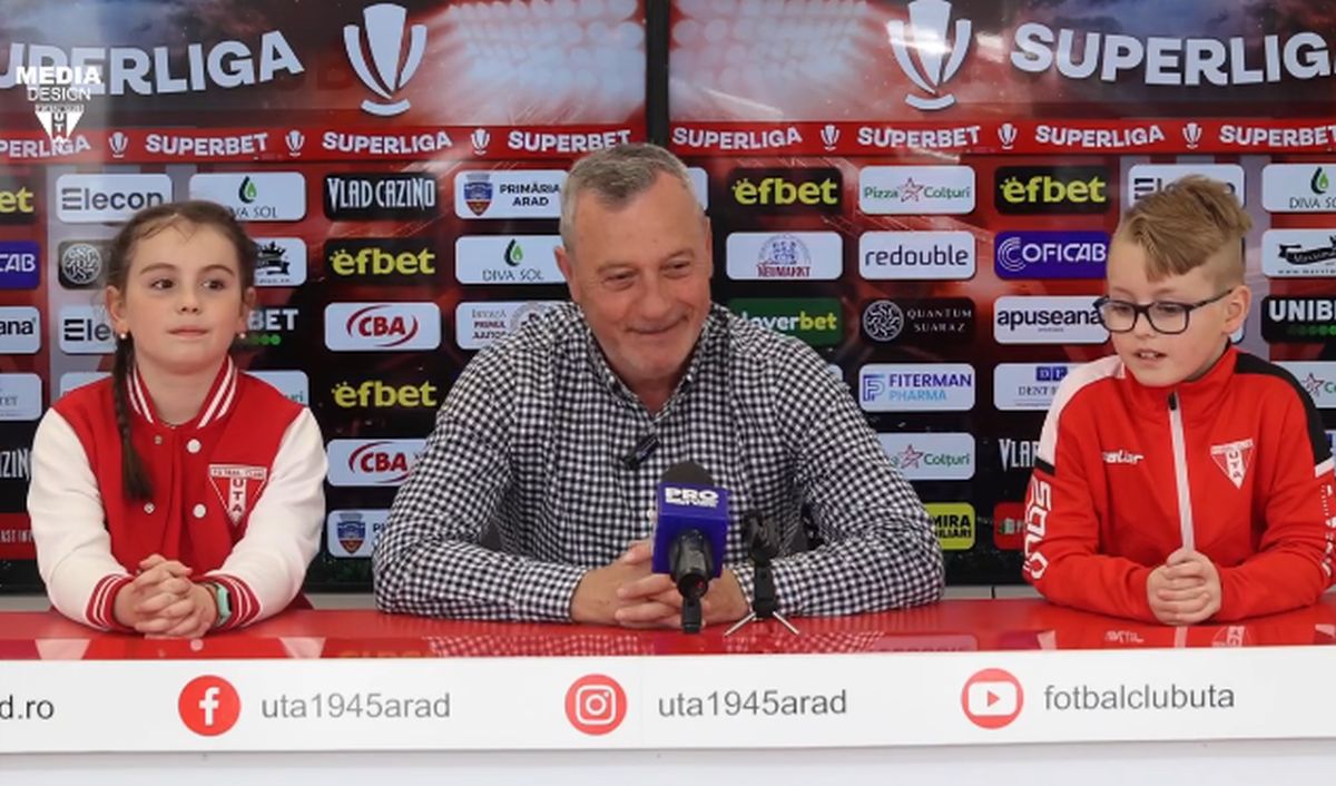 Conferință Mircea Rednic alături de copii