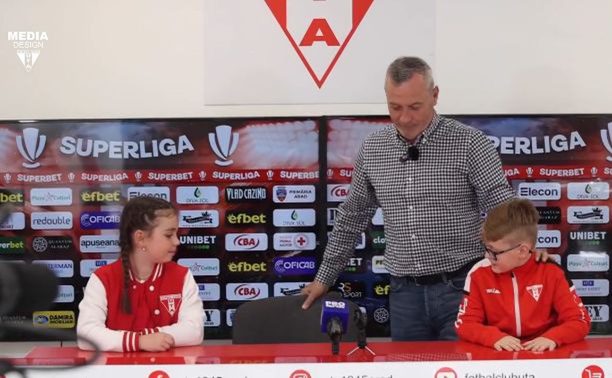 Conferință Mircea Rednic alături de copii