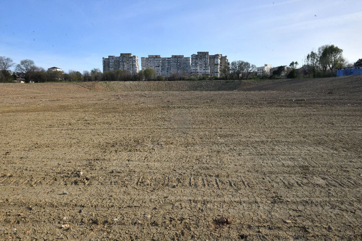 Șantier stadion Constanța - imagini surprinse de GSP pe 31 martie 2024, în istoricul oraș de lângă malul Mării