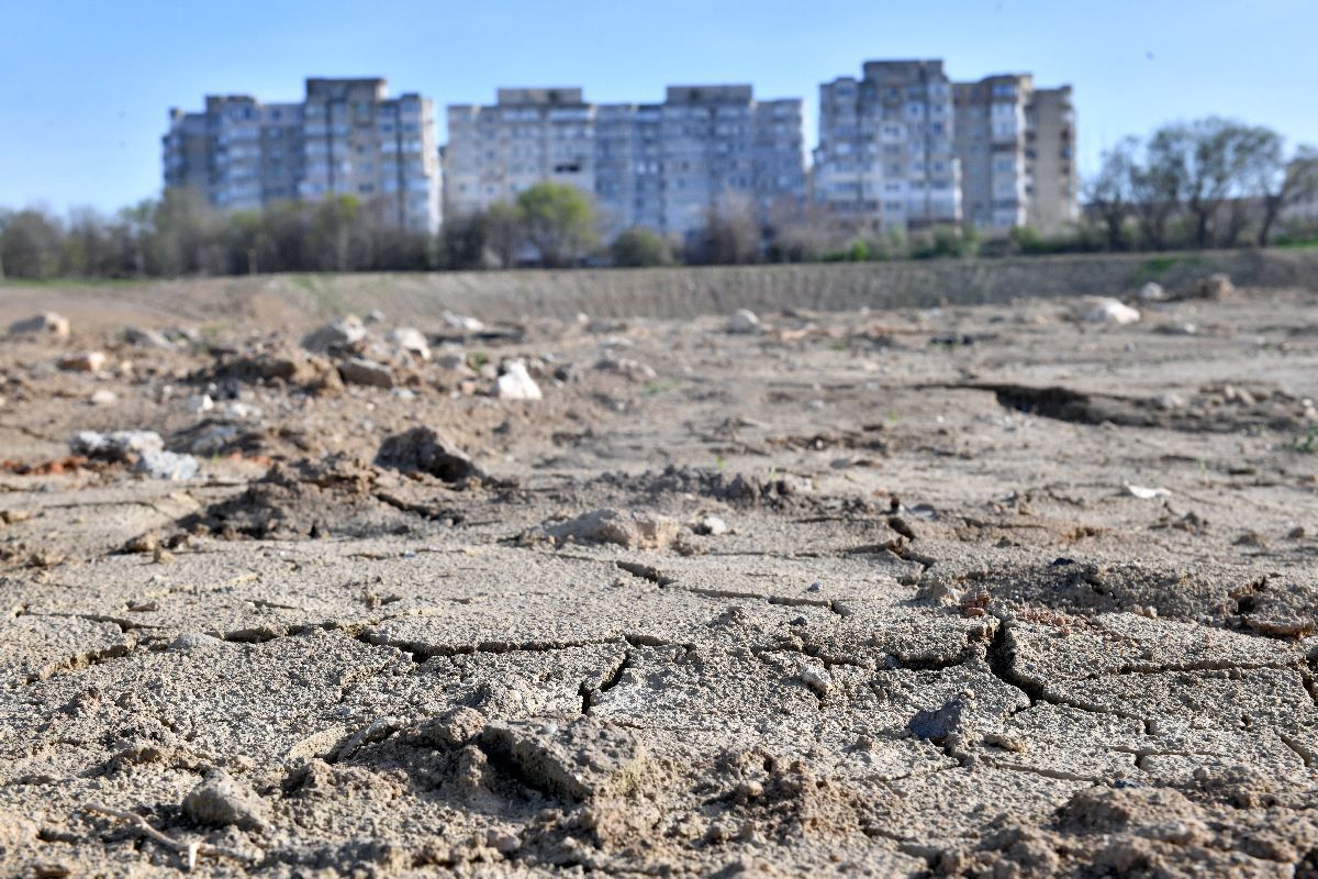 Șantier stadion Constanța - imagini surprinse de GSP pe 31 martie 2024, în istoricul oraș de lângă malul Mării