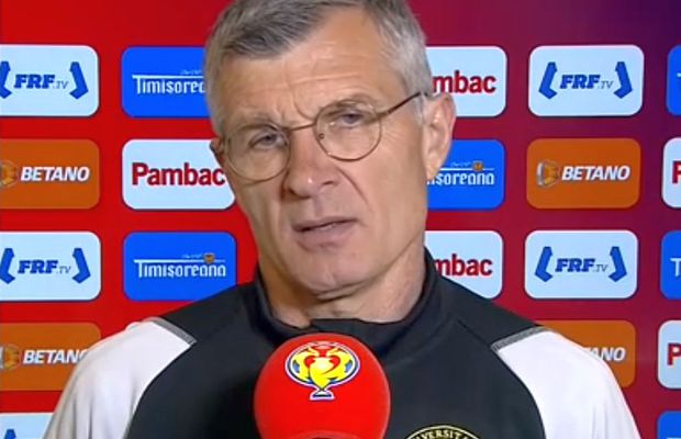 Ioan Ovidiu Sabău, discurs surprinzător, după ce a dus-o pe U Cluj în semifinalele Cupei: „Nu vrei să fii în pielea lor”