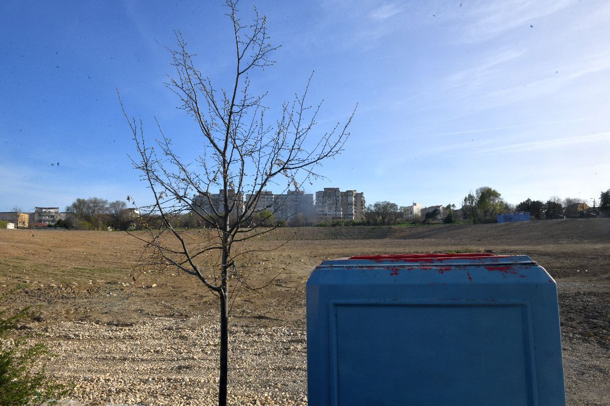 Șantier stadion Constanța - imagini surprinse de GSP pe 31 martie 2024, în istoricul oraș de lângă malul Mării