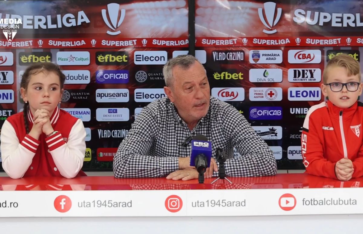 Conferință Mircea Rednic alături de copii