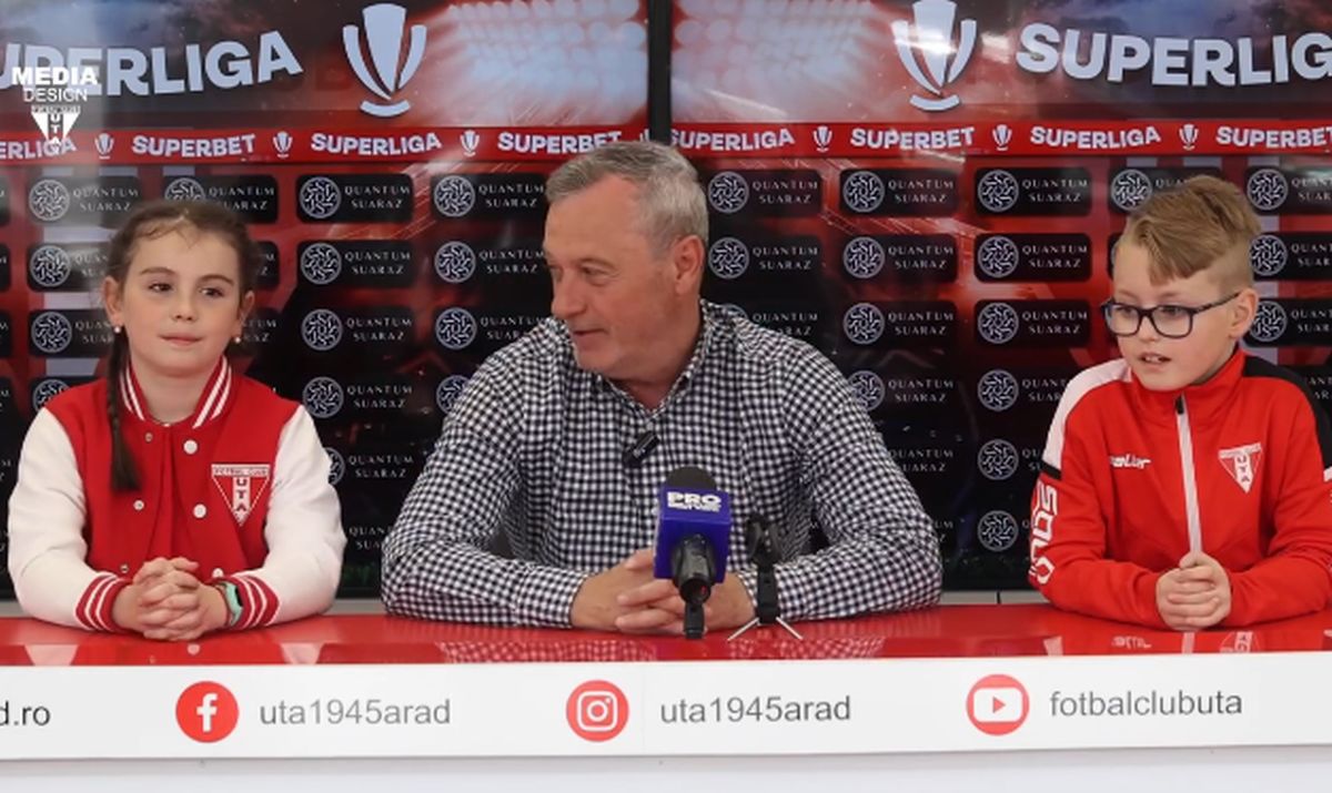 Conferință Mircea Rednic alături de copii