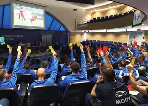 Imaginea care spune totul despre arbitrajul din România! » Dacă nici ei nu știu, noi ce să înțelegem?