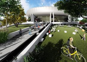 Arena-OZN din România construită în locul legendarului stadion prinde contur! Imagini impresionante cu proiectul de 75 de milioane de euro