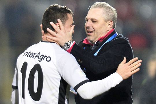 Marius Șumudică și Constantin Budescu la Astra