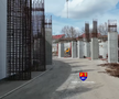 Arena multifuncțională din inima orașului capătă contur » Imaginile spectaculoase surprinse azi pe șantier
