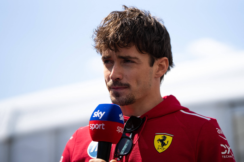 Charles Leclerc a fost dezamăgit de eliminarea de la Shanghai. FOTO: Imago