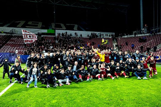 CFR Cluj s-a calificat în semifinalele Cupei României
