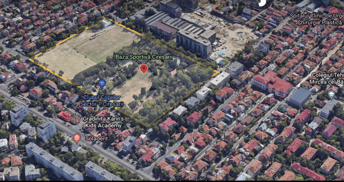 Baza „Cireșarii” din Sectorul 1