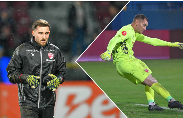 Alex Roșca sau Adnan Golubovic, cine ar trebui să apere poarta lui Dinamo? » Cifrele spun totul: diferență șocantă la un capitol