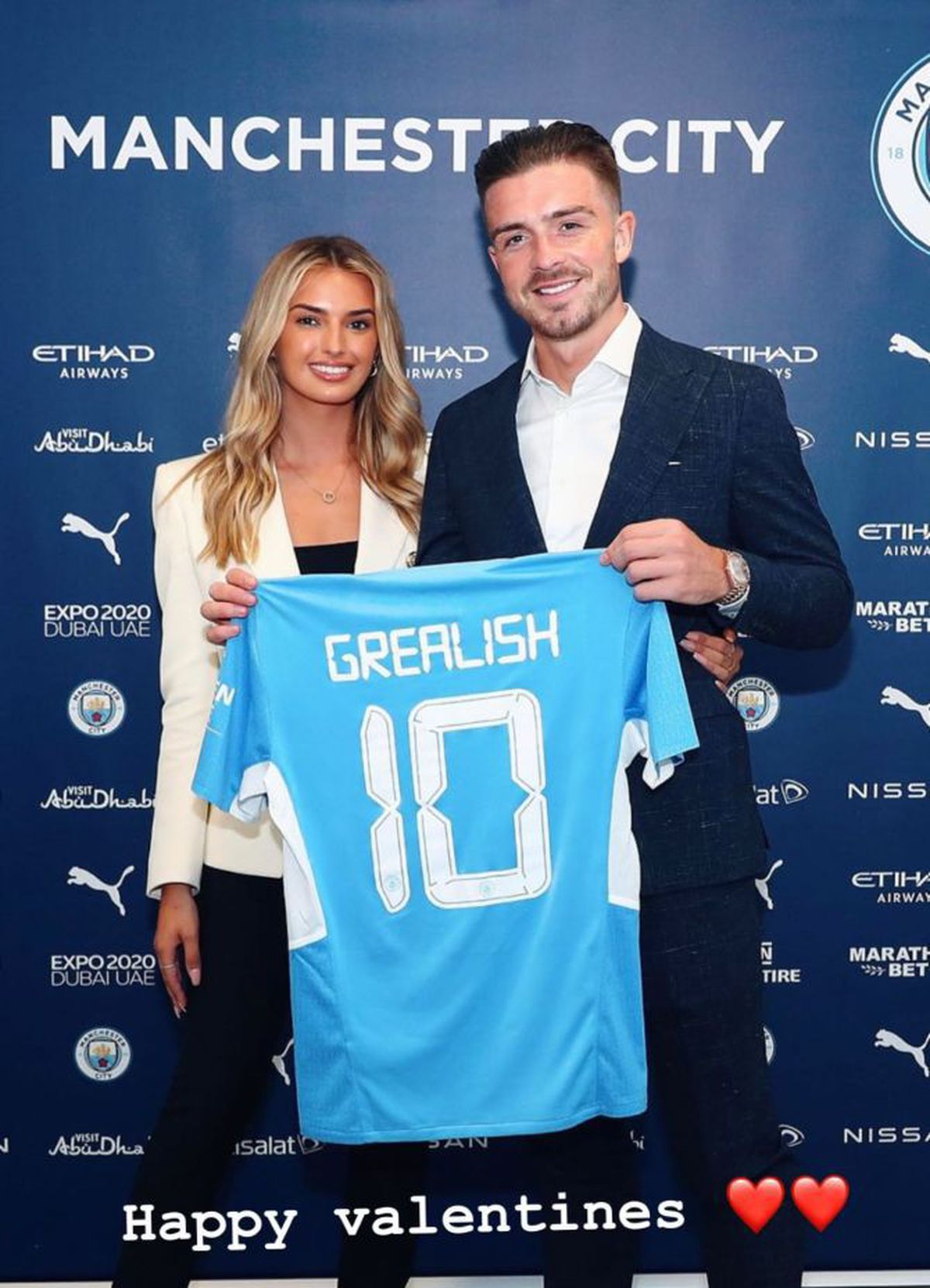 Jack Grealish și Sasha Attwood 2