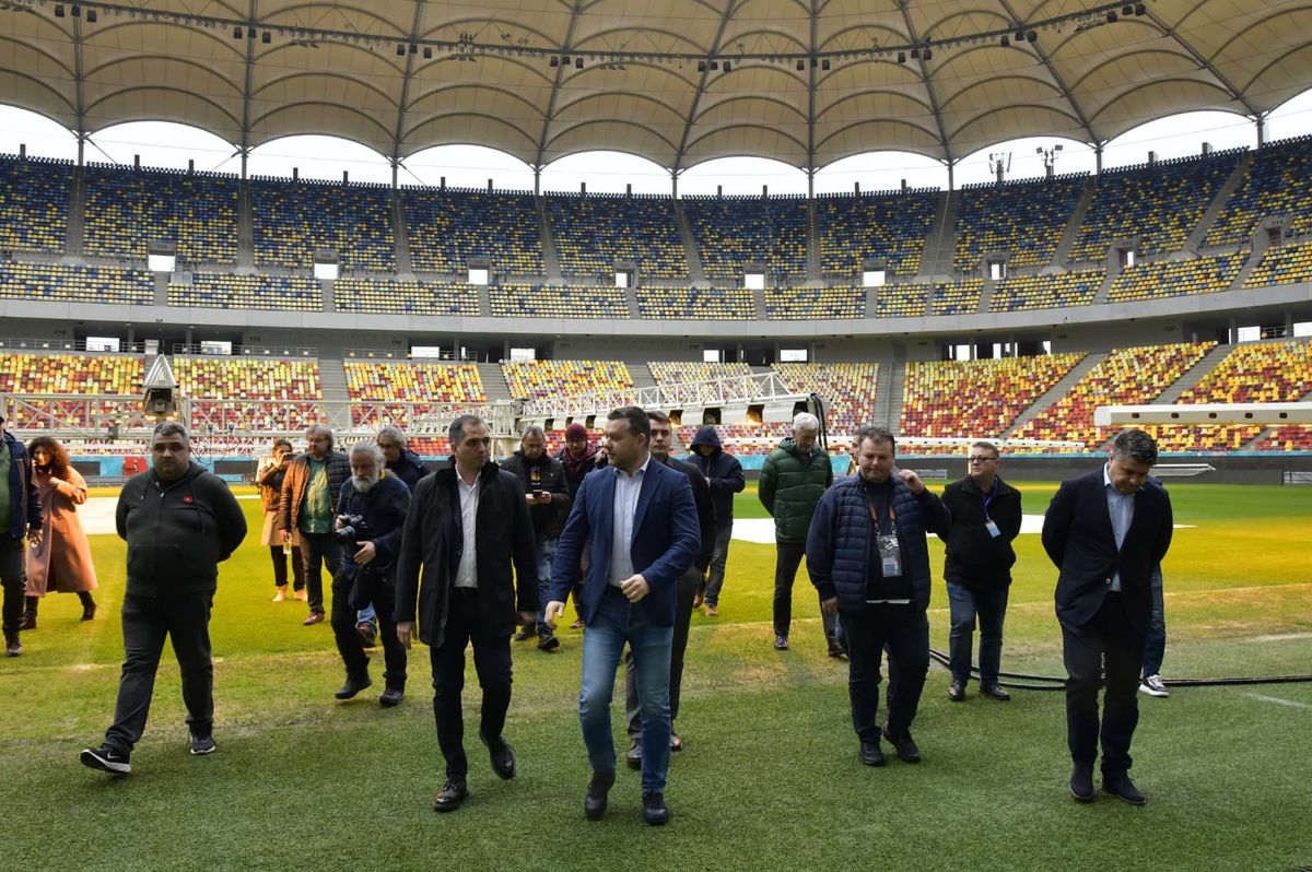 Ciprian Ciucu, ședință la Arena Națională, 3 aprilie 2026