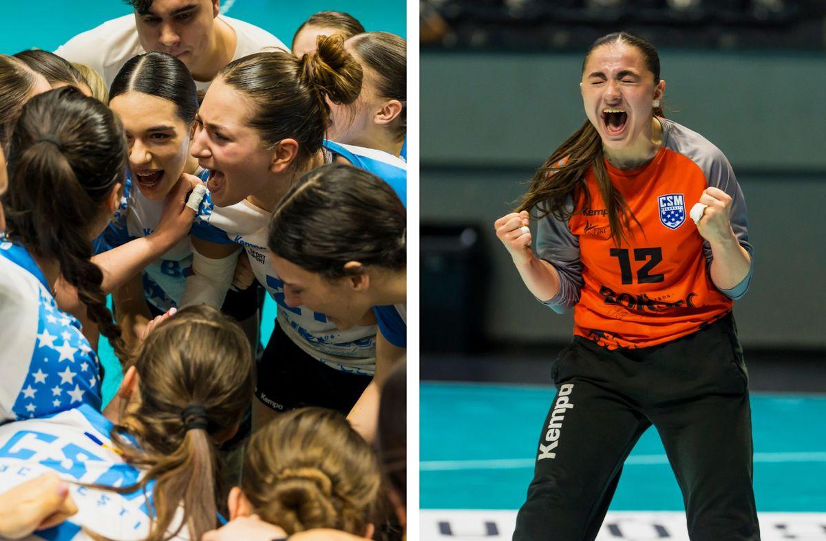Junioarele lui CSM București, în Final Four-ul de la Budapesta