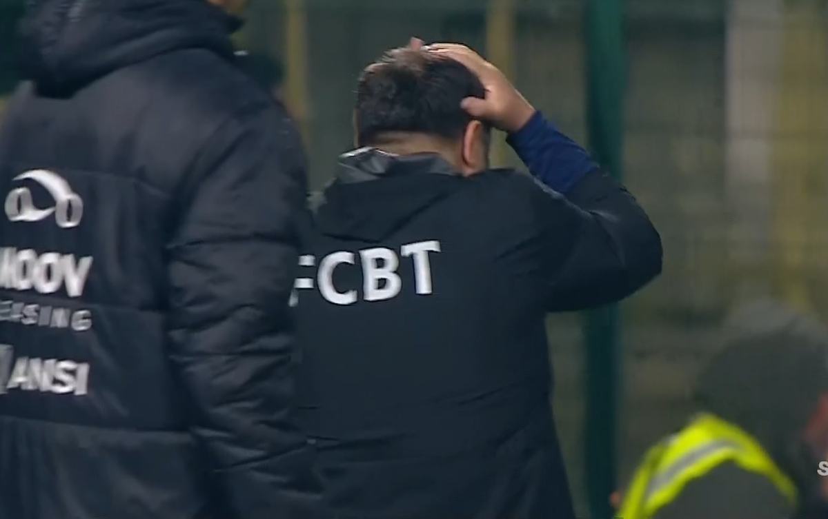 Marius Croitoru a început să danseze după golul de 3-2 din Botoșani - FCSB! Gafă ca la „județeană”
