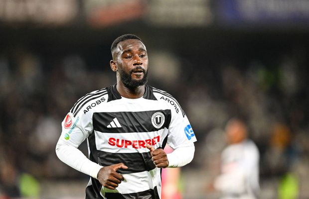 Dramă la U Cluj » Macalou a plecat de urgență din România și nu joacă cu Rapid