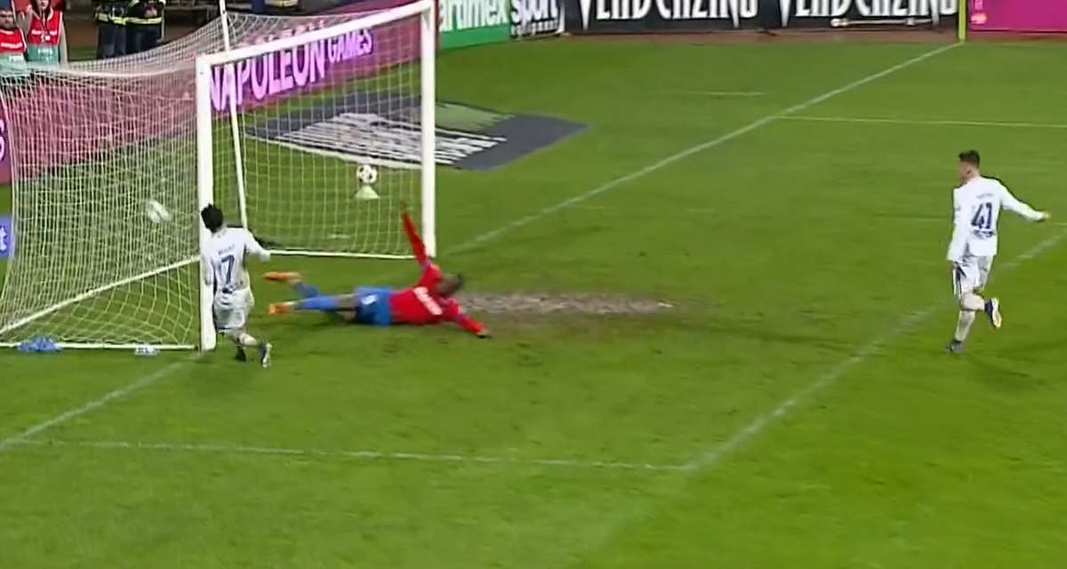 Marius Croitoru a început să danseze după golul de 3-2 din Botoșani - FCSB! Gafă ca la „județeană”