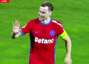 Darius Olaru, gol superb la meciul 250 pentru FCSB
