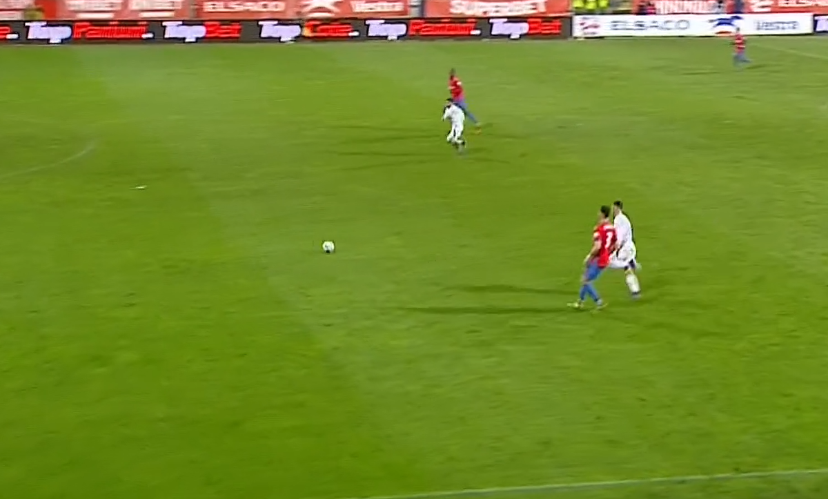 Marius Croitoru a început să danseze după golul de 3-2 din Botoșani - FCSB! Gafă ca la „județeană”