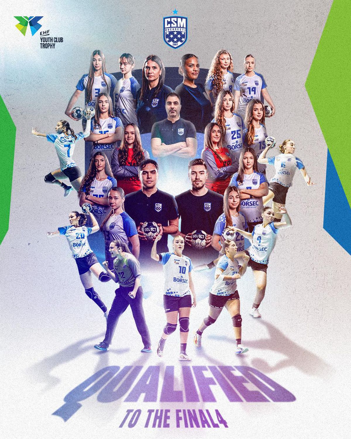 Junioarele lui CSM București, în Final Four-ul de la Budapesta