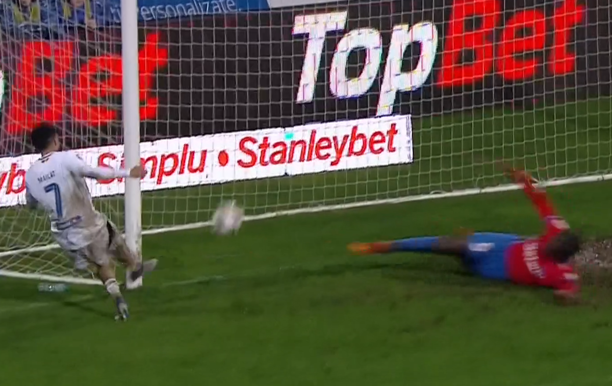 Marius Croitoru a început să danseze după golul de 3-2 din Botoșani - FCSB! Gafă ca la „județeană”