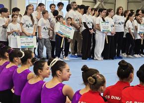 Medaliații României la gimnastică le-au vorbit elevilor despre noțiunile de bază ale acestui sport » Cum văd starea actuală a gimnasticii de performanță