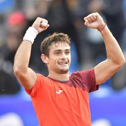 Mariano Navone în „sfertul” cu Alex Molcan la Țiriac Open Foto: Cristi Preda