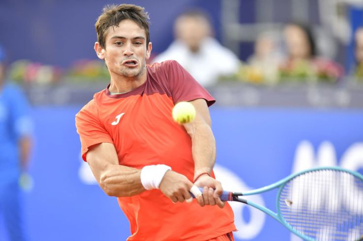 Mariano Navone în „sfertul” cu Alex Molcan la Țiriac Open Foto: Cristi Preda