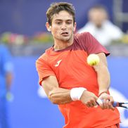 Mariano Navone în „sfertul” cu Alex Molcan la Țiriac Open Foto: Cristi Preda