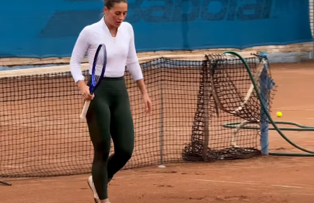 Înfiorător! Marta Kostyuk s-a întors la Kiev: antrenament sub alarme de război