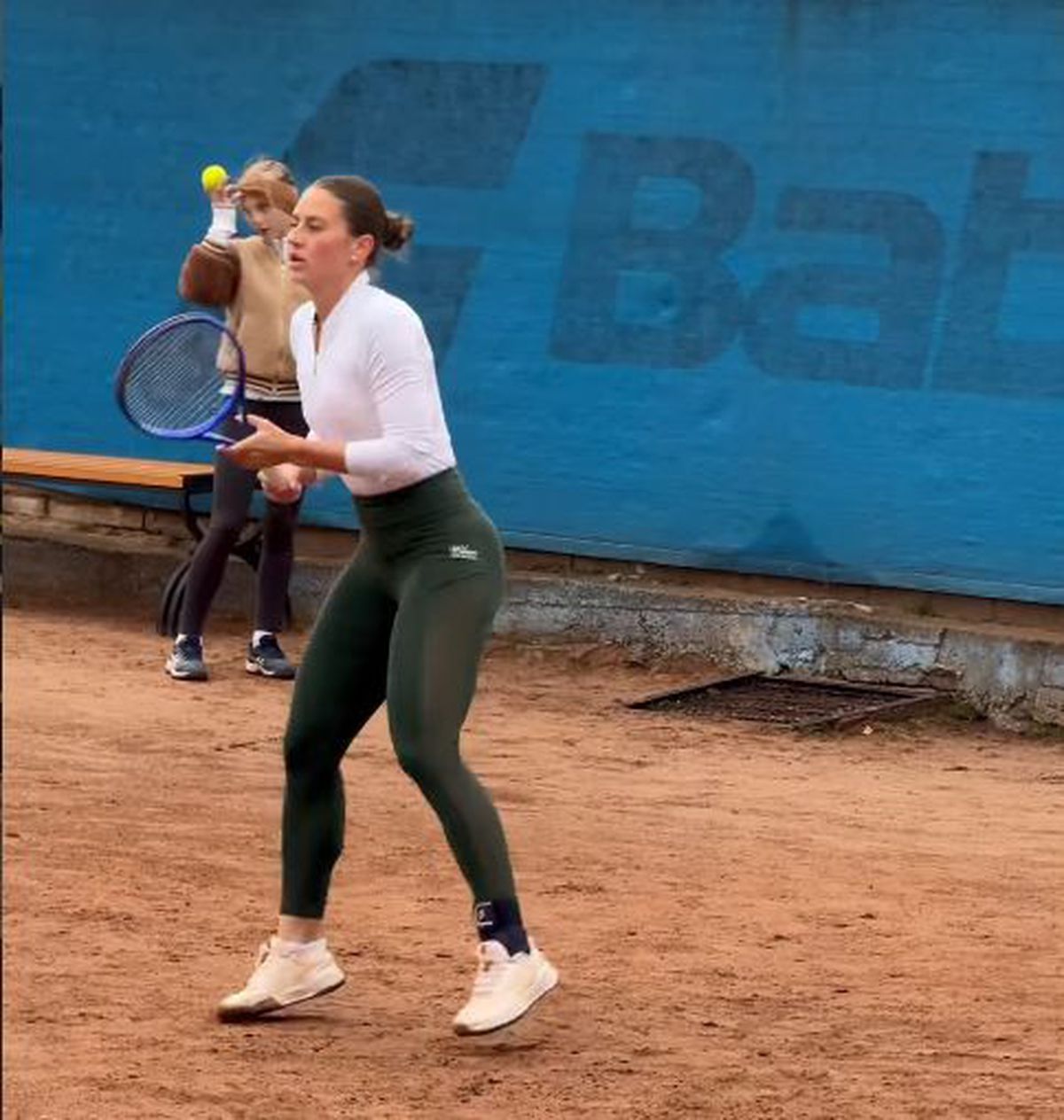 Înfiorător! Marta Kostyuk s-a întors la Kiev: antrenament sub alarme de război