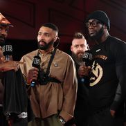 Derek Chisora și Deontay Wilder la proba cântarului // foto: Guliver/gettyimages