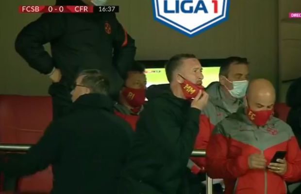 Mihai Stoica a explodat în tribune, după „galbenul” primit de Burcă! I-a cerut explicații lui Alexandru Deaconu + Verdictul lui Ion Crăciunescu